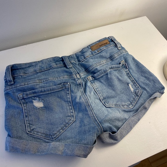 Low Rise, Light Denim Short - Picture 3 of 3